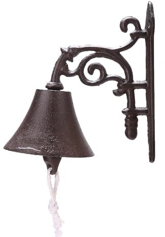 Sonnette vintage - Cloche vintage pour maison, sonnette de décoration de ferme | carillon rustique Ringer Bird, sonnette en fonte, cloches décoratives pour maisons, lieux de travail, magasins