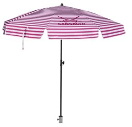 Generisch Sonnenschirm Ø 180 cm Schirm Strandschirm Balkonschirm