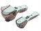 2 Piezas Cucharas Medidoras · Tazas Medidoras de Cocina · Cazo Medidor · Gadget Cocina · Ajustable