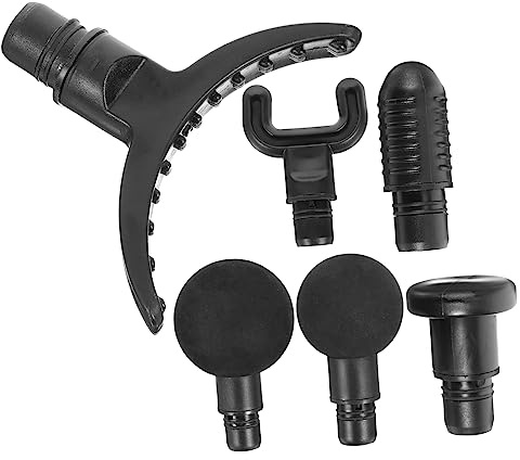 Veemoon 6 Stück Fitnessmassagegerät Adapter aus Abs Tragbare und Leicht zu Verstauende Massageaufsätze für Muskelentspannung bei Sportlern und Läufern
