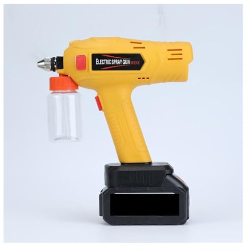 Pistola a Spruzzo, Mini pistola elettrica a batteria for la riparazione di auto, spruzzatore portatile for hobby e verniciatura a punti