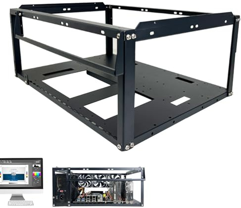 Caja Tipo Torre Mini ATX: chasis de computadora Compacto, Ventiladores de refrigeración silenciosos con Filtro de Polvo, Estructura de Acero y de gestión de Cables Sala de jueg
