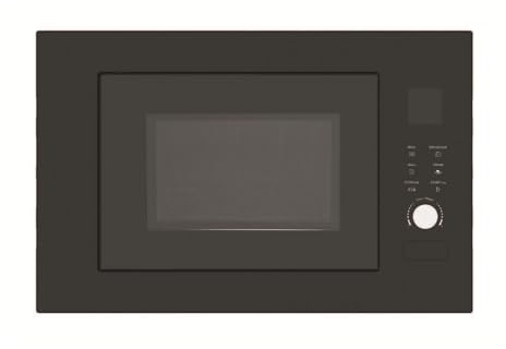 Cookology Essentials 21L Built-in Microwave Oven Small - 750W - 8 Auto Programs - 5 Power Levels - Defrost Setting - LED Minute Minder - Child Safety Lock - Black