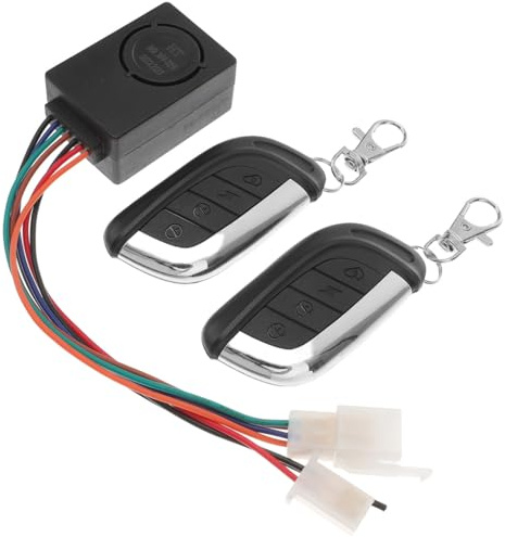 Allarme Antifurto Scooter con Arming e Unlock 48-60v in Plastica | Avvio Motore da Remoto, Ampia Ricezione, Stili Multipli, Sistema di Sicurezza per Scooter Colore Casuale Stile Casuale