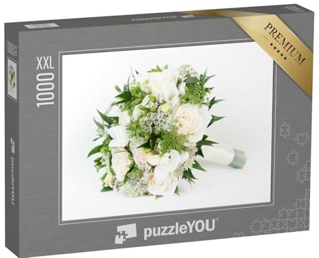 Puzzle 1000 pièces XXL « Bouquet de Fleurs pour Le Mariage »