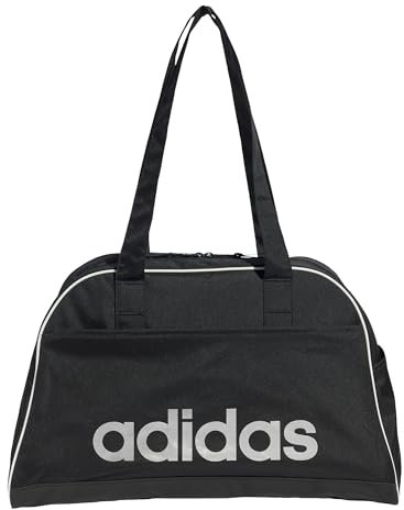 adidas Donna LINEAR ESSENTIALS BOWLING BAG, Black/Silver Metallic, One Size