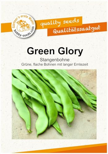 Bohnensamen Green Glory Stangenbohne Portion
