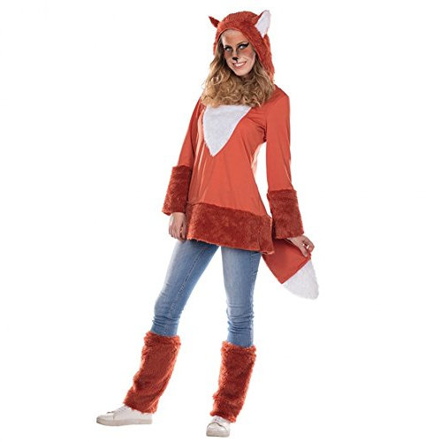 Rubie's Damen Kostüm Füchsin Fuchskostüm Karneval Gr.48