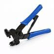 Crimpadora para conector F de compresión con sujeción de ranuras impermeable técnica, compresión Alicate, para RG58 RG59 RG6 Coaxial Sat antena cable
