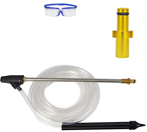 Pressure WasherSand Wet Blasting Kit Wet Sandblaster for High Pressure Washer (D. compatible with Nilfisk/STIHL)
