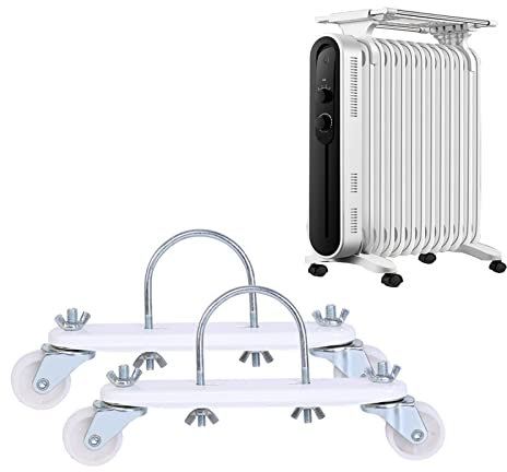 2Pcs Oil Radiator Feet,Sturdy Feet,For Free Standing Electric Heater Use,Fits Various And Models Oil Radiator (Color : B)