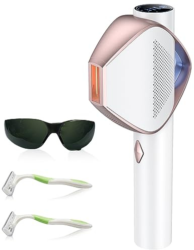 LUBEX Laser Hair Removal for Women and Men, Permanent IPL Hair Removal Device with IGBT Technology(3-Minute Whole Body Hair Removal),at Home Hair Remover 1000000+ Flashes for Legs Bikini Arms Use