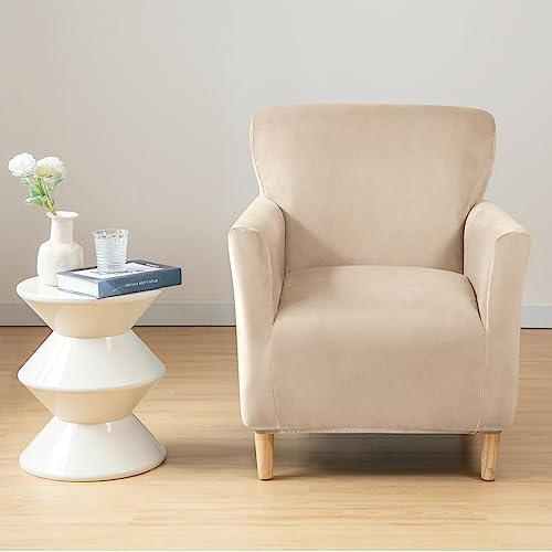 Copripoltrona 1 Posto con Braccioli Relax Reclinabile Universale Copri Poltrona Elasticizzato Lavabile Rimovibile Fodera per Poltrona Poltroncine Relax Copertura per Poltrona Elettrica Reclinabile ( C