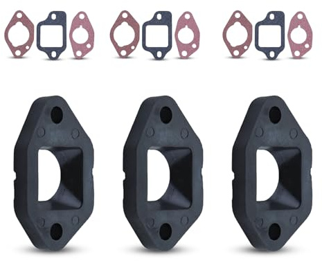 Haishine Juego de juntas de carburador, juntas para Honda GCV160 GCV160LA GCV160A GCV160LE cortacésped número de pieza de repuesto 16221-883-800 16212-ZL8-000 compatible