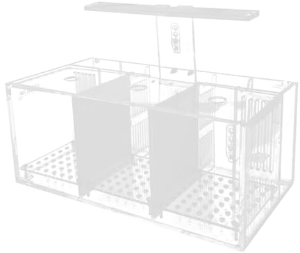 Aquarium Betta-Zucht-Becken, Mini-Aquarium, Transparenter Desktop-Kampffisch-Tank, Acrylic Garden Office Fish Breeding Box