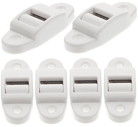 HANABASS Plastic Belt Guide Roller 14mm Surface-mounted Roller Belt Guide for Shutter Straps 6pcs Set for Window Blind Maintenance