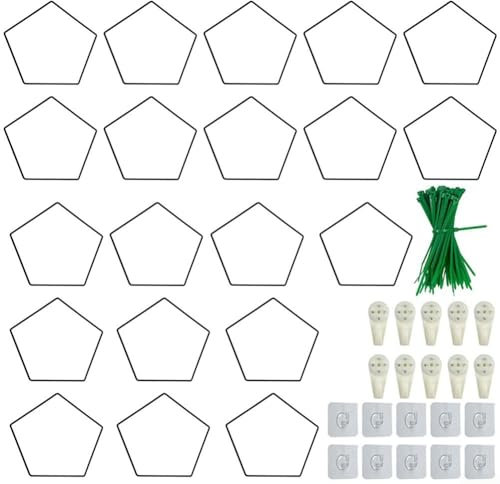 Treillis en acier inoxydable, parfait pour monstera, pothos, lierre pour plantes grimpantes