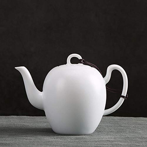 MOKLYF Teiere in Ceramica Cinese Jingdezhen Set da tè Fatto a Mano Filtro per Uso Domestico Teiera in Porcellana Bollitore di Bellezza Tie Guanyin Teiera 170 ml-13x9,5 cm 170(