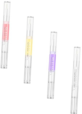 Beatifufu 4piezas Bolígrafo Nutriente Para Uñas Para Cutículas y Piel Suavizante De Piel Kit De Manicura De Lirio