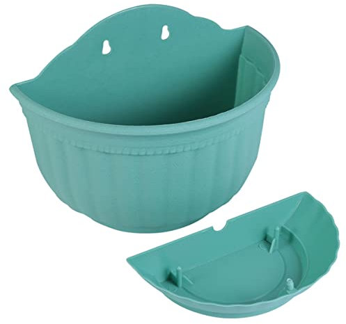 Sosoport Fioriera Da Appendere Alla Parete - Elegante Vaso Di Fiori in Plastica Per La Casa