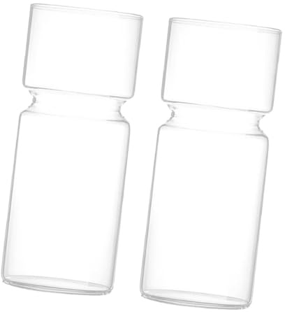 KiBcsLic 2X Landschaftsglas Blumenvase Hyazinthe