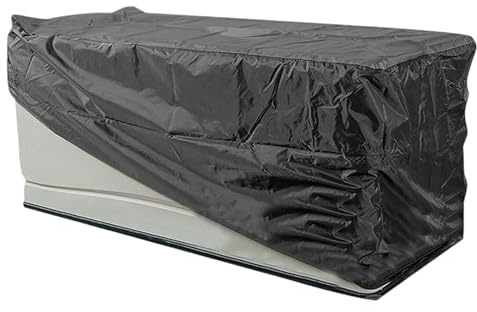 Générique Housse de Coffre de Rangement extérieur,Housse Protectrice Toutes Saisons | de Coffre résistante aux UV pour terrasse Jardin Balcon Camping Plage Marine extérieur