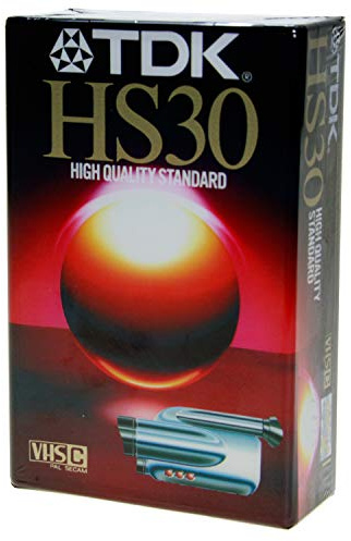 TDK EC-30 HSEN VHS-C videokassett