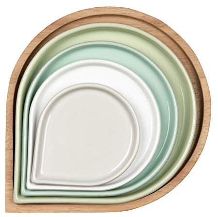 Unbekannt Blattwerk Schälchen 4er Set - Räder Design