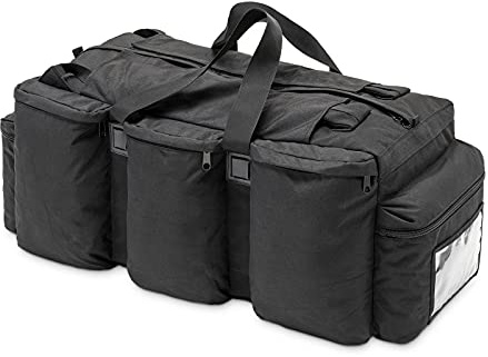 Defcon 5 Reisetasche - Rucksack-100 Liter-mit 6 Fächern-Schwarz