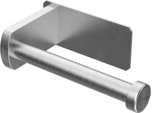 Ewhare Premium Toilet Roll Holder Wall Mounted - Self Adhesive, 304 Premium Stainless Steel Toilet Paper Holder for Bathroom & Kitchen - Waterproof & Rust Resistant - No Drilling Required