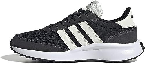 adidas Run 70s Shoes, Zapatillas para Correr Mujer, Core Black/Off White/Carbon, 38 2/3 EU