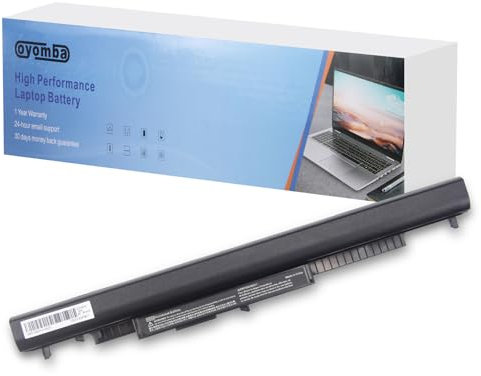 Oyomba HS03 HS04 2800 mAh Laptop Batteria per HP 807957-001 807956-001 240 G4 245 G4 246 G4 250 G4 255 G4 256 G4 Pavilion 14 15 Batteria per notebook, HSTNN-LB6V HSTNN-LB6U TPN-I119 TPN-I120 [4 celle]