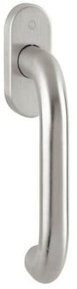 Hoppe Fenstergriff Paris 32-42 Edelstahl Dreh-Kipp Olive E038/US956 Secustik
