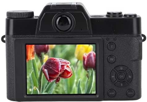 4K Digitalkamera, 48 MP, 16 facher Digitalzoom, Vlogging Kamera mit 3,0 Zoll IPS Bildschirm, Autofokus Anti Shake Digitalkamera für Jugendliche, Erwachsene, Anfänger