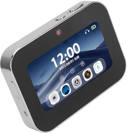 Digital Camera, 64MP 4K 10X Wide Angle, 3 Inch Touchscreen Camera with Night, Speaker, Flash, for Multi Camera Shooting, Phone Connection, OTG Transmission