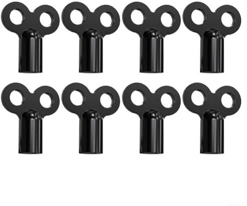 ZAMETTER Radiator Heating Exhaust Button Radiator Valve Keys Radiator Heating Exhaust Keys Radiator Bleed Key Radiator Bleed Key Set