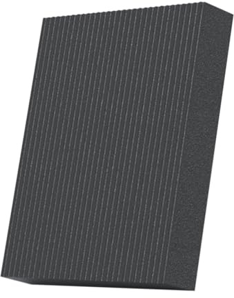 Folpus Balance Pad Balance Kissen Männer Frauen Knieschutz Knie -Pad Matte für Gymnastik körperliches Training, Schwarz