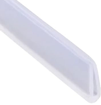 Cozylkx Moldura De Borde De Canal En U De 5 M, Protector De Borde De Goma Resistente a La Intemperie para Madera Contrachapada, Vidrio Y Chapa Metálica (4mm x 9mm)