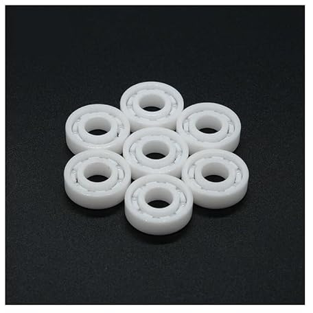 Rodamientos, 697 Rodamiento cerámico completo (1 PC) 7x17x5 mm Material ZrO2 697CE Todos los rodamientos de bolas cerámicos circonio,Durabilidad mejorada