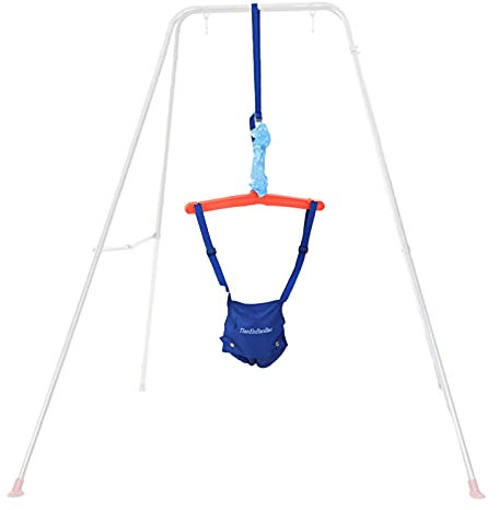 Türhopser, Verstellbarer Kinderhängematten-Schaukeltrainer Mit Sattelsitz, Baby Stehende Tür Jumper Outdoor Babyschaukel Ab 6 Monate