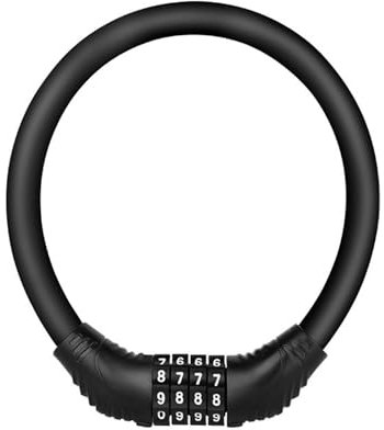 High Security Heavy Duty Bicycle Lock - Waterproof Combination Cycling Lock for Cycle