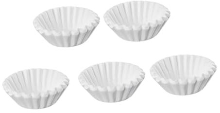 OFFSCH Rundes Kaffeefilterpapier Filterschale Teesieb Groß 100 Blatt Papiermaterial Kaffee-teefilter