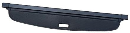 KUYHYNDEW Einziehbarer Auto Laderaumabdeckung für Mercedes-Benz GL350(x1664) 2013 2014 2015 2016 2017 2018 2019 2020 2021, Auto Ausziehbar Kofferraum Rollo Laderaumabdeckung