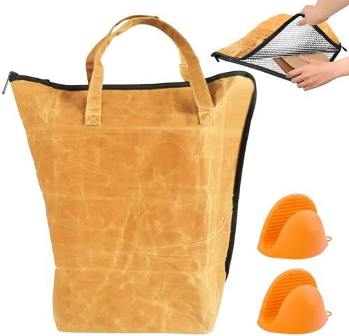 Ruaizel Grilldecke zum Ausruhen von Fleisch, wiederverwendbare Grilltasche mit Silikonhandschuhen, Fleischruhedecke für Picknick, Camping, Grillen, Fleischbrust, Speck, Rindfleisch, Truthähne