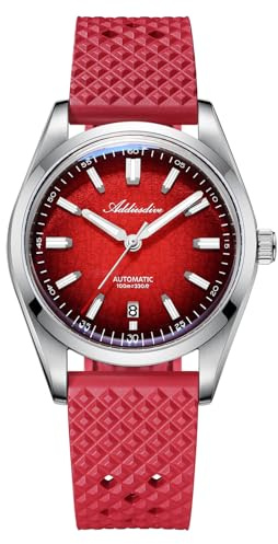 ADDIESDIVE Orologio Meccanico Uomo 8215 Movimento Automatico Vetro Minerale K1 Impermeabile 100 M Super Luminoso Orologi da Polso