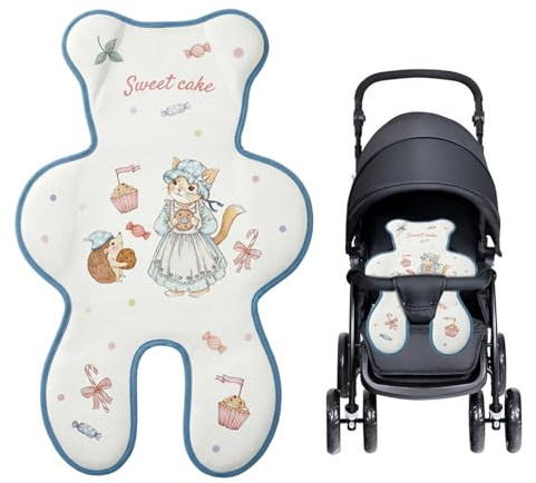 Almohadilla Refrescante Para Cochecito | Amortiguación Transpirable,Acolchado Refrescante para Carrito - Padres Canguros Parque Viajes Paseos Diarios Zoo Picnic Compras Camping