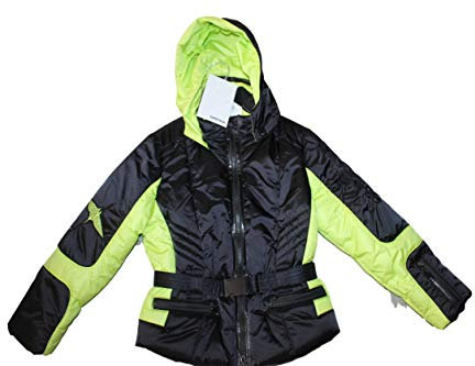 Sportalm Kitzbühel Mao SP Veste de Ski pour Enfant Noir/Jaune Taille 128