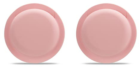 Ztowoto Silikonskyddsfodral med högkvalitativt, icke-märkande lim, 2 stycken(2 rosa)