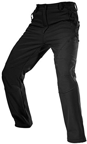 FREE SOLDIER Herren Winter wasserdichte Skihose Jagd Outdoor Hose Winddichte Thermohose Winterhose Softshellhose zum Klettern und Wandern