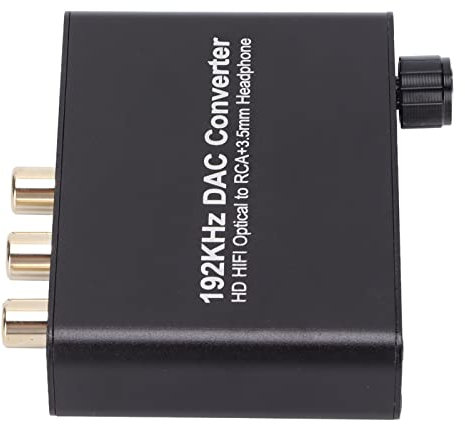 DAC Audio Converter, 192KHz HD HiFi Converter, 5.1 Kanal Digital Audio Converter, Plug and Play